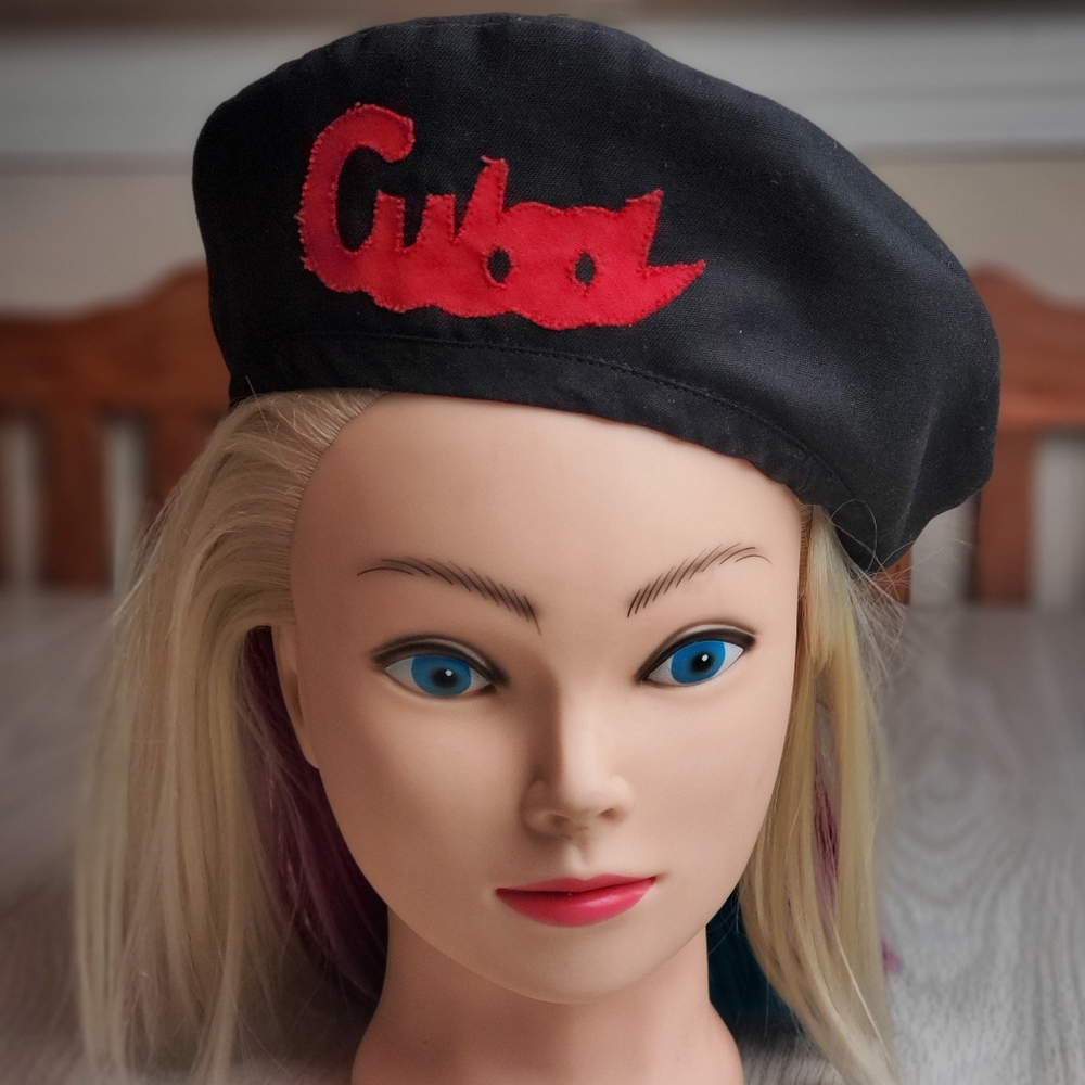 Custom Cuba Beret hat with Star inside Che Guevara style never worn
